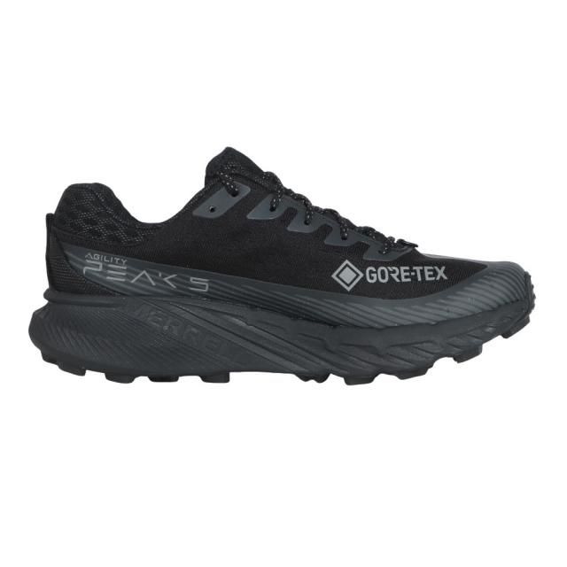 メレル(MERRELL)レザースニーカー カジュアルシューズ アジリティー ピーク 5 ゴアテックス 067745 BLKBL…_6