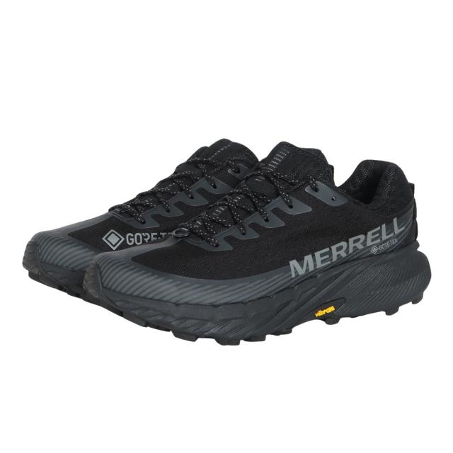 メレル(MERRELL)レザースニーカー カジュアルシューズ アジリティー ピーク 5 ゴアテックス 067745 BLKBL…
