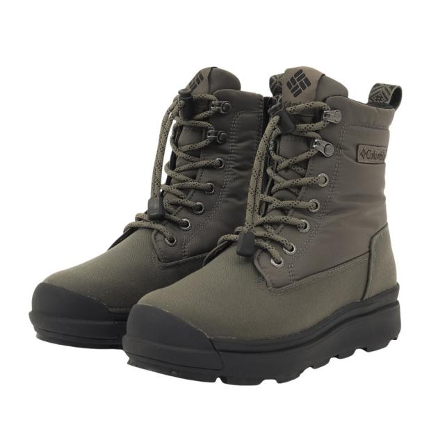 コロンビア(Columbia)ブーツ サップランド フォー ウォータープルーフ オムニヒートインフィニティ ダークグリーン Y…