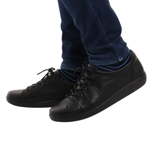 エコー(ecco)スニーカー 黒 レディース ソフト 2.0 SOFT 2.0 TIE ブラック 20650356723 カジ…