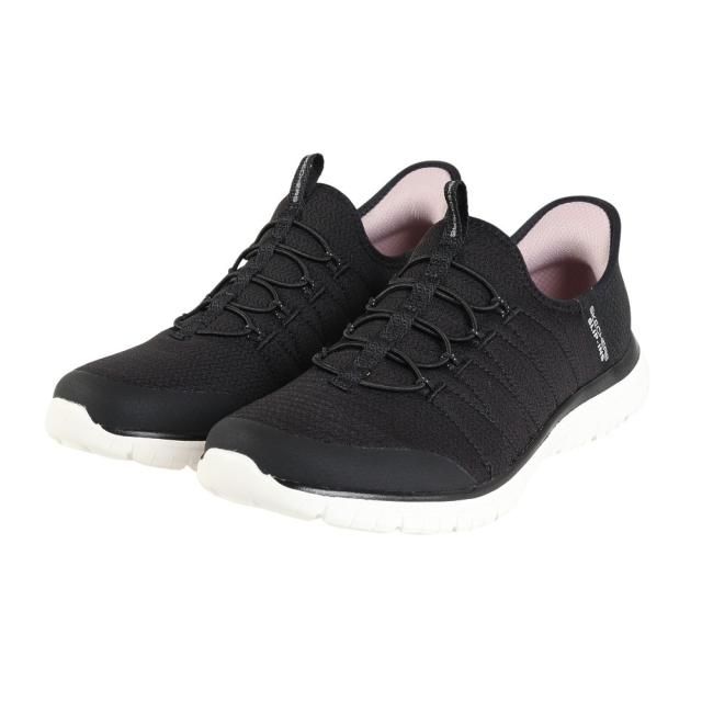 スケッチャーズ(SKECHERS)カジュアルシューズ スリップインズ バーチュー グロー ブラック 104426-BKW スニ…
