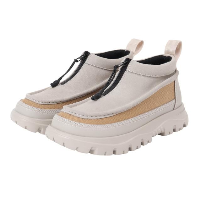 シャカ(SHAKA)カジュアルシューズ ジップ モカシン ブーティー EX SK-290 Greige 00S(Lady’s)
