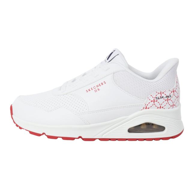 スケッチャーズ(SKECHERS)カジュアルシューズ スリップインズ ウノ ワガラ プロスペリティ 177903W-WHT(L…