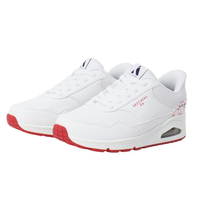 スケッチャーズ(SKECHERS)カジュアルシューズ スリップインズ ウノ ワガラ プロスペリティ 177903W-WHT(L…