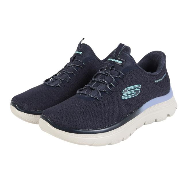 スケッチャーズ(SKECHERS)カジュアルシューズ スリップインズ サミット プラス シマーリング ストリッド ネイビー 1…