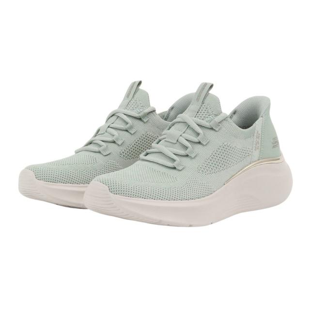 スケッチャーズ(SKECHERS)カジュアルシューズ スリップインズ ボブス スポート B ラブ トゥルー デライト 若草 1…