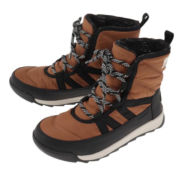 ソレル(SOREL)レディース ブーツ ウィットニーIIショートレースキャメル NL3822 286 カジュアルシューズ(La…