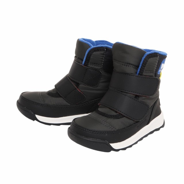 ソレル(SOREL)ジュニアスノーブーツ 防水 チルドレンウィットニー2ストラップ WP チャコールグレー NC3919 04…の通販は