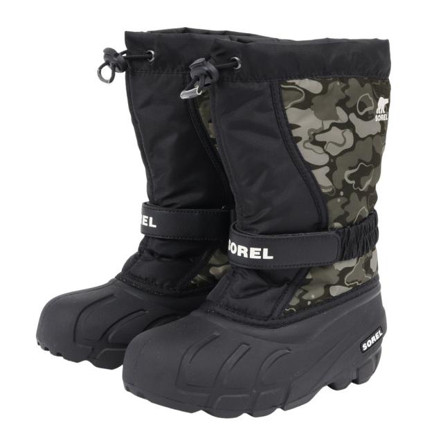 ソレル(SOREL)ジュニア カジュアルシューズ ユースフルーリー プリント ブーツ NY5195 012(Jr)