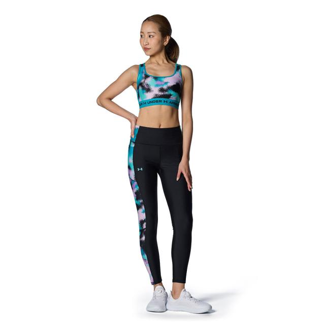 アンダーアーマー ヨガ トレーニング 上下セット 花柄 スカーラ 花柄