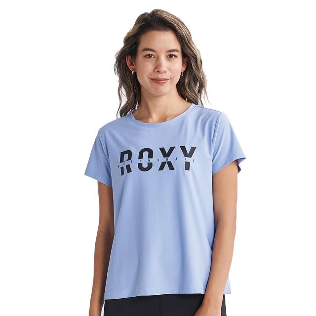 ROXY TシャツS ２枚セット、水陸両用　速乾性UV加工　大きめ ゆったり ロキシー（ROXY）（レディース）水陸両用 速乾 UVカットTシャツ