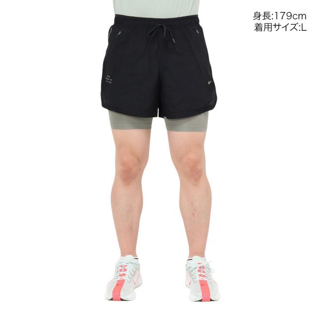 ナイキ(NIKE)ストライド ディビジョン ドライフィット 撥水 2イン1