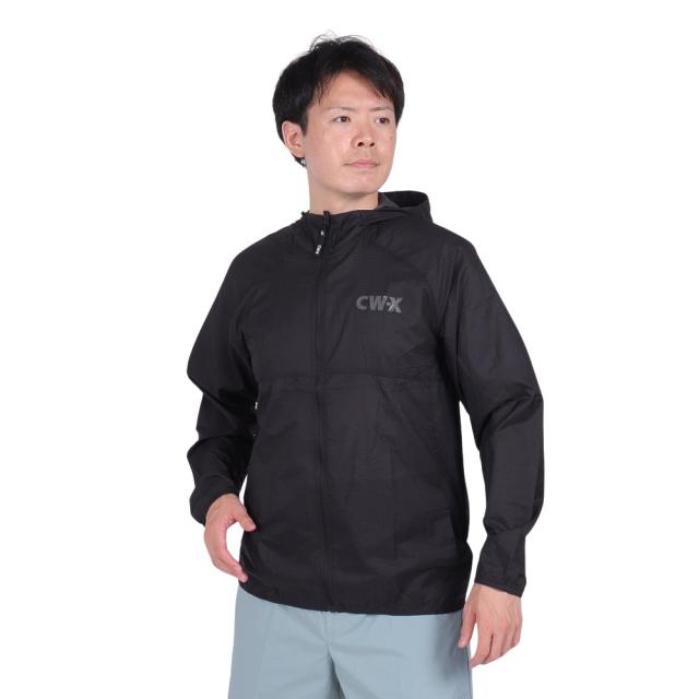 シーダブリュー・エックス(CWX)フードつき 長袖 ウィンドジャケット DWR319BL(Men’s、Lady’s)