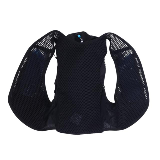 サロモン　SALOMON ブラックMサイズ　ランニングベスト　フラスク1本付き サロモン SALOMON ブラックMサイズ ランニングベスト フラスク1