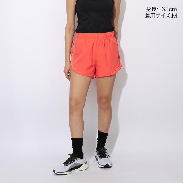 ナイキ(NIKE)テンポ ドライフィット ミッドライズ ランニングショーツ インナーブリーフ付き HM6097-814(Lad…