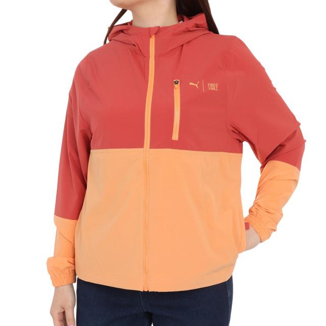 プーマ(PUMA)FIRST MILE ウーブンジャケット 524531 21 RED(Lady’s)