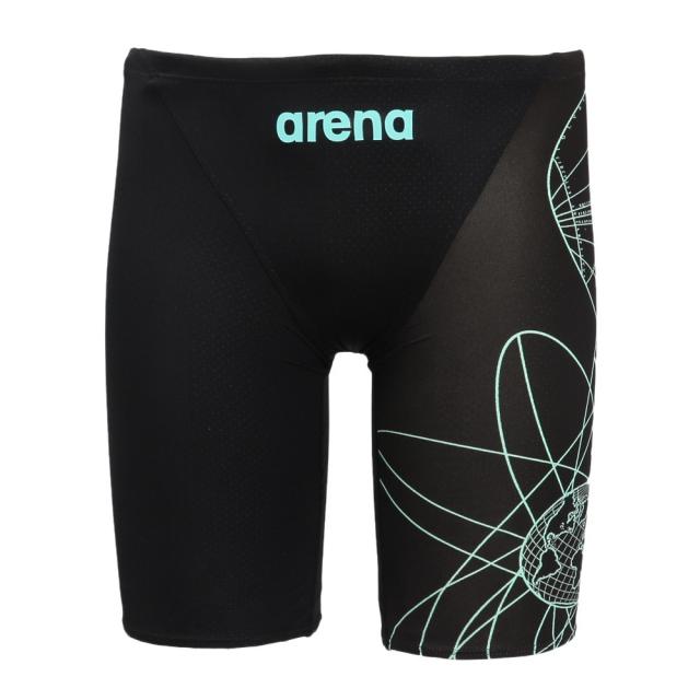 アリーナ(ARENA)競泳水着 水泳 レ−シングスパッツ ハ−フレッグ WA承認モデル 黒×青 S-LLサイズ AS5FRC2…