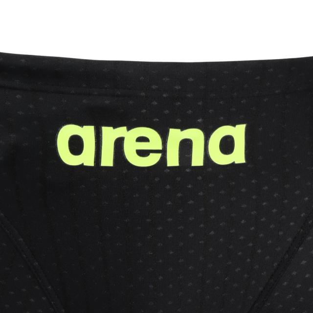 【ポイント5％！3/13 21:00〜22:59限定】アリーナ(ARENA)競泳水着 メンズ 水泳 レーシングスパッツ ハーフレッグ WA承認モデル 黒×青 M-LLサイズ AS5…