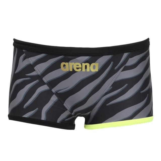 アリーナ(ARENA)競泳水着 水泳 トレーニングスパッツ 黒×ゴールド S-LLサイズ AS5SWM04M BKGD(Men…