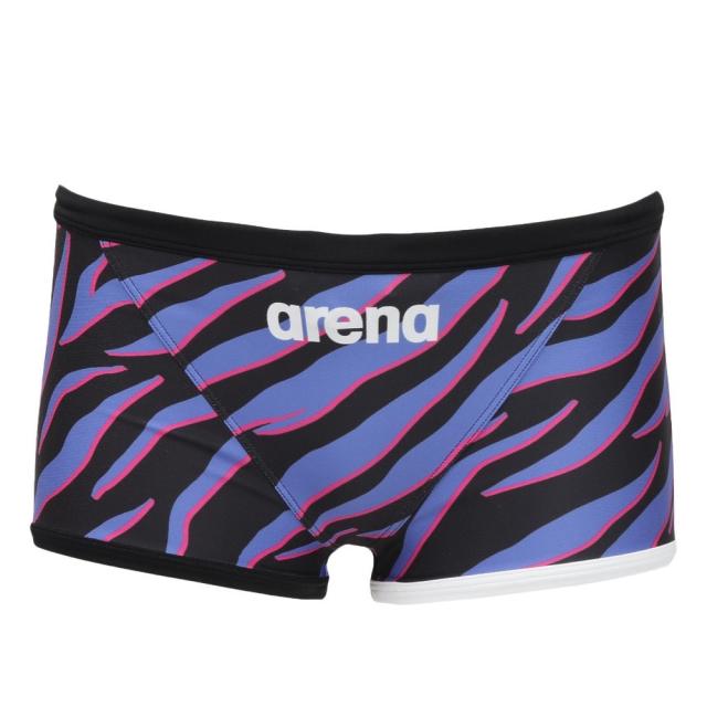 アリーナ(ARENA)競泳水着 水泳 トレーニングスパッツ 黒×紫 S-LLサイズ AS5SWM04M BKPP(Men’s)