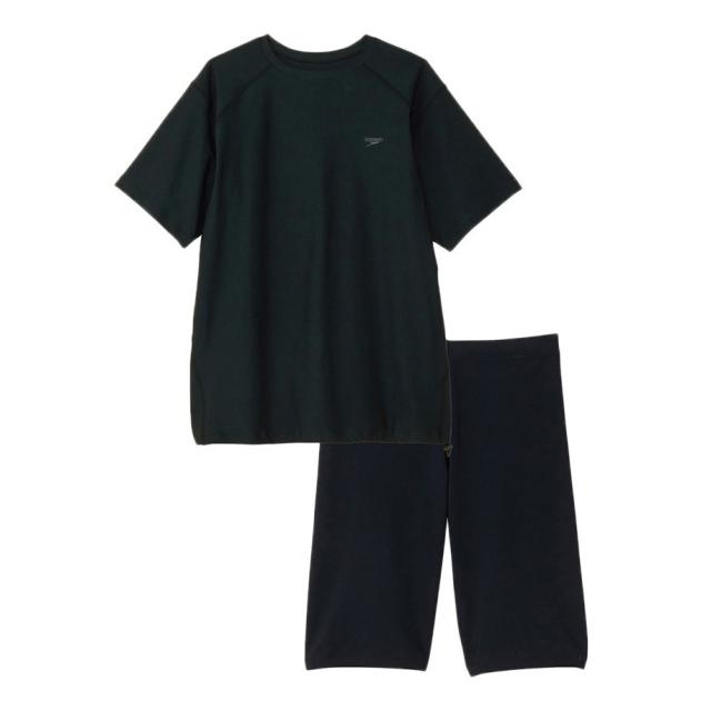 スピード(SPEEDO)水着 水泳 メンズジョーゲ セパレート水着 上下セット 黒 M-LLサイズ SF22455 K フィッ…