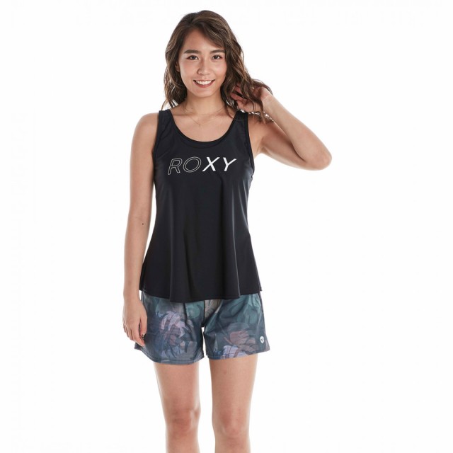 ロキシー(ROXY)フィットネス水着 レディース 水泳 WATERFALL 21FWRSW214537BLK(Lady’s)