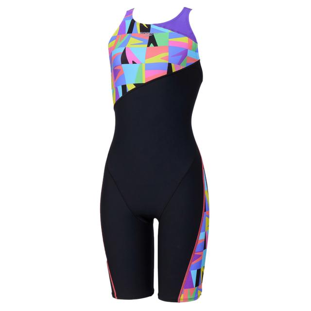 スピード(SPEEDO)競泳水着 レディース 水泳 ブーングリッドターンズニースキン STW12605 MT(Lady’s)