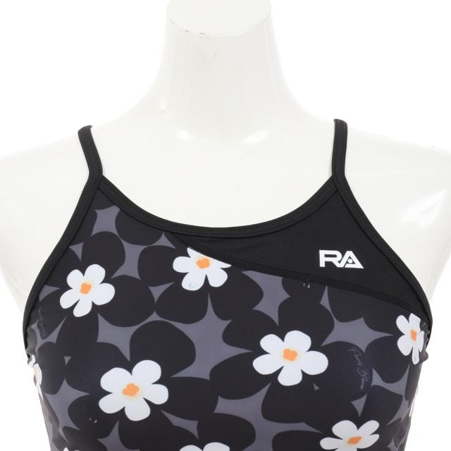 RA(RA)フィットネス水着 レディース 水泳 オールインワン FLOWERSBLOOM
