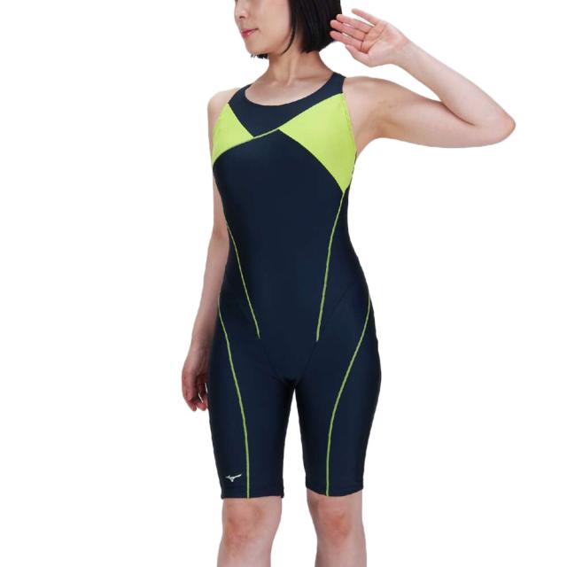 ミズノ(MIZUNO)フィットネス水着 レディース 水泳 アクアフィットネス用 オールインワン N2JGB30183 ネイビー… 6,328円