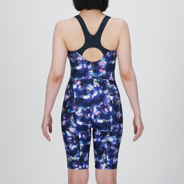 【ポイント5％！5/3 21:00〜22:59限定】ミズノ(MIZUNO)アクアフィットネス用水着 レディース 水泳 オールインワン Stroke ONE 撥水 N2JGC810…_4