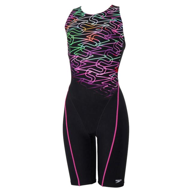 スピード(SPEEDO)フィットネス水着 水泳 モノグラムジャパン2ルースンニースキン ピンク M-LLサイズ SFW1256…