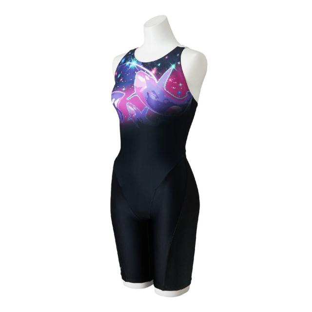 【ポイント5％！5/3 21:00〜22:59限定】ミズノ(MIZUNO)フィットネス水着 レディース 水泳 Stroke ONE 撥水 スイムフィットネス用オールインワン N2…_1