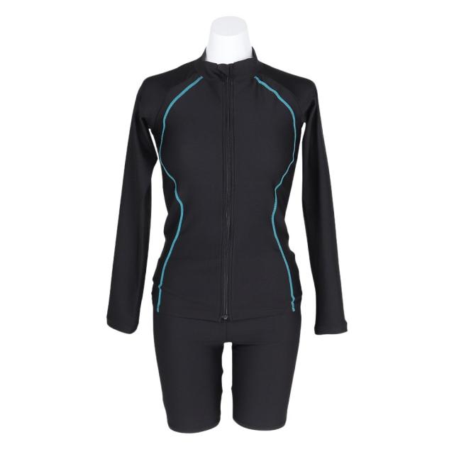 フットマーク(FOOTMARK)フィットネス水着 レディース 水泳 24 長袖セパレーツ 0242703(Lady’s)の通販は 6,433円