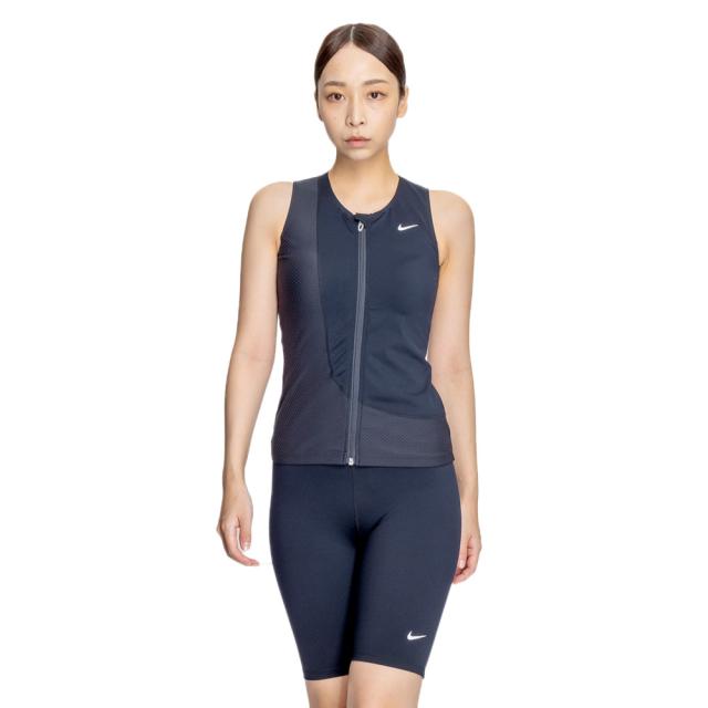 ナイキ(NIKE)フィットネス水着 レディース 水泳 ジップ付き袖なしセパレーツ 2993124-009(Lady’s)の通販は 8,271円