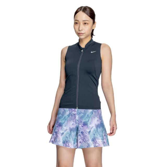 ナイキ(NIKE)フィットネス水着 レディース 水泳 ジップ付き袖なしゆったりシルエット総柄2in1パンツセパレーツ 2993…の通販は 12,621円