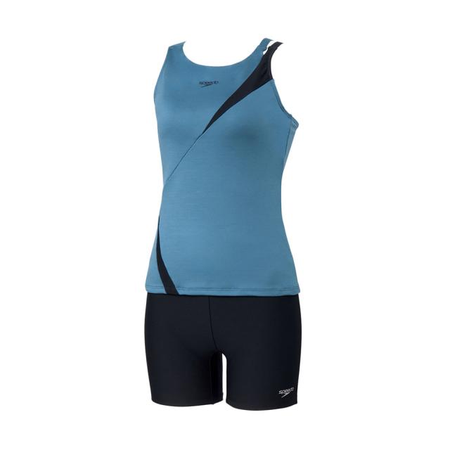 スピード(SPEEDO)フィットネス水着 レディース 水泳 ディアゴナプロ セパレーツ 青 M-3Lサイズ SFW22560 …