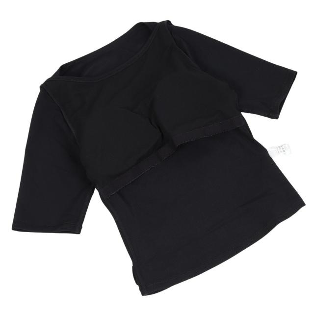 【ポイント10％！】アリーナ(ARENA)フィットネス水着 レディース 水泳 フィットネスセパレーツ 上下セット AS6SWF50L BKBK(L…_5