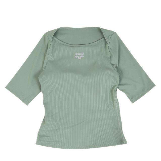 【ポイント10％！】アリーナ(ARENA)フィットネス水着 レディース 水泳 フィットネスセパレーツ AS6SWF50L GRBK(Lady’s)_1