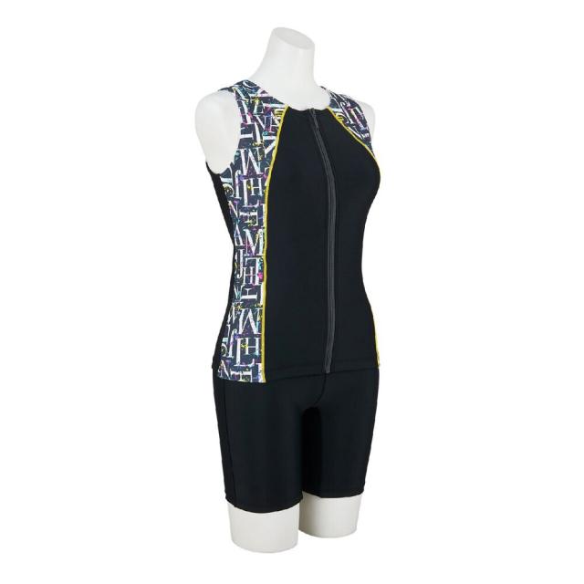 【ポイント10％！】ミズノ(MIZUNO)アクアフィットネス用 水着 レディース 水泳 セパレーツ N2JGD34590(Lady’s)_3