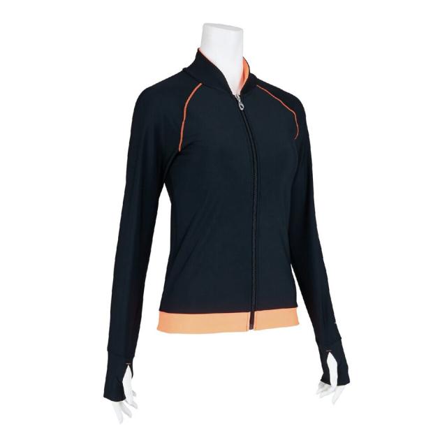 ミズノ(MIZUNO)水着 レディース 水泳 FWラッシュガード ベージュ×ブラック S-LLサイズ N2JAA83095 フ…