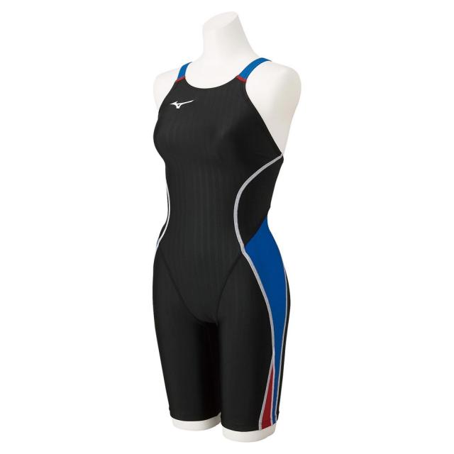 ミズノ(MIZUNO)競泳水着 ジュニア 女子 水泳 ハーフスーツ レースオープンバック N2MG142491(Jr)_2