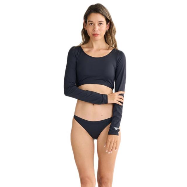 ロキシー(ROXY)PARTY WAVES ロングスリーブ ビキニ 長袖ラッシュガード ボトム 上下セット 25SPRSW25…