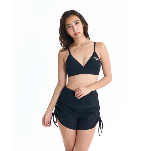 【ポイント5％！5/3 21:00〜22:59限定】ロキシー(ROXY)BLUE DRIFT 3点セット 長袖ラッシュTシャツ ビキニ 水着 26SPRSW261002BLK(L…_2