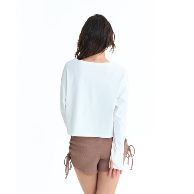【ポイント5％！5/3 21:00〜22:59限定】ロキシー(ROXY)BLUE DRIFT 3点セット 長袖ラッシュTシャツ ビキニ セット 水着 26SPRSW261002B…_1