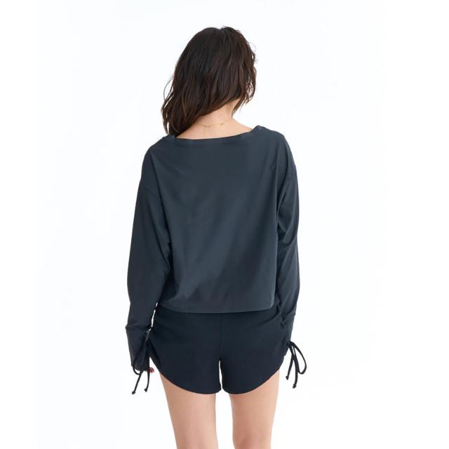 【ポイント5％！5/3 21:00〜22:59限定】ロキシー(ROXY)BLUE DRIFT 3点セット 長袖ラッシュTシャツ ビキニ 水着 26SPRSW261002WHT(L…_1