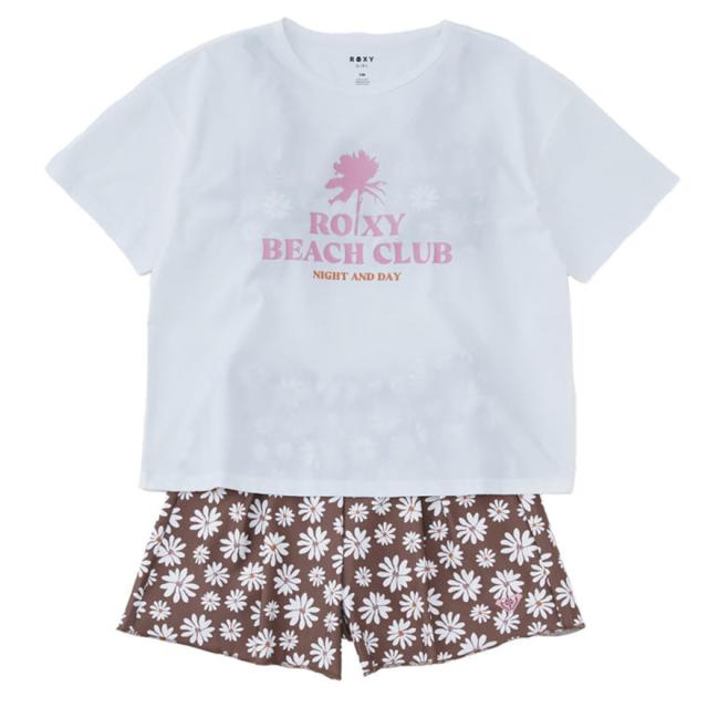 ロキシー(ROXY)PEAKDAY 3点セット ラッシュTシャツ付き 水着 26SPTSW261102BRN(Jr)