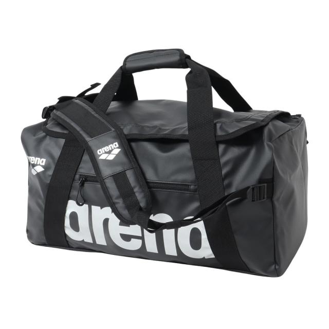 アリーナ(ARENA)水泳バッグ 2WAYボストンバッグ バックパック ブラック×シルバー 50L AS5FBB10U BKS…