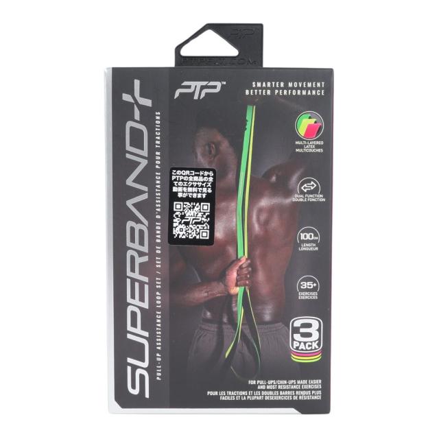 PTP(PTP)トレーニング ストレッチ SUPERBAND DUAL COLOUR COMBO 3パック SB CMB DC…