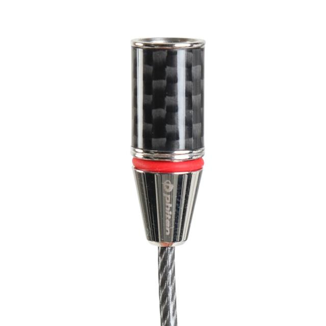 Phiten RAKUWA ネックワイヤー EXTREME カーボン ブラック ファイテン