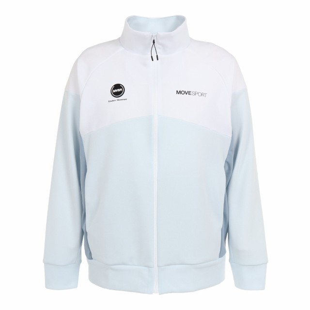 【ポイント10％！ 1/23 21:00〜22:59限定】デサント(DESCENTE)ジャケット メンズ カラーブロックスタンド DX-C2364XB WHBL ホワイト ブルー(Me…